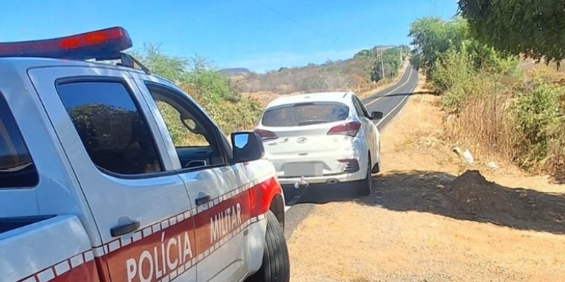 Veículo roubado é recuperado durante Operação Nordeste Integrado em Bom Sucesso