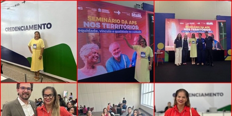 Secretária de Saúde de Lastro participa de seminário da APS e defende fortalecimento do SUS