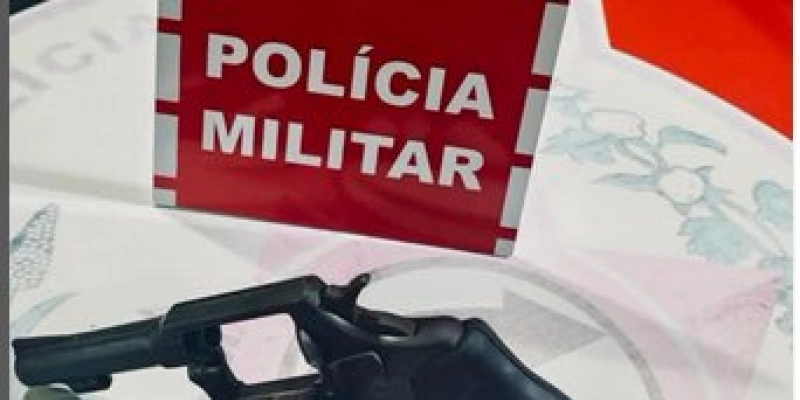 Polícia Militar apreende menor e arma de fogo na cidade de Coremas