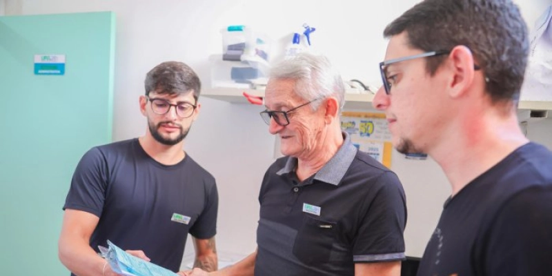 Servidor público compartilha com os filhos a missão de cuidar da saúde da população de João Pessoa