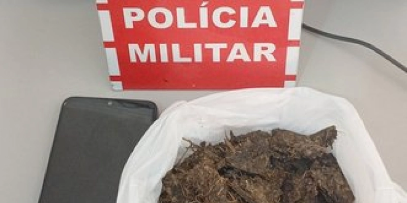 Polícia Militar detém homem por Tráfico de Drogas em Nova Olinda