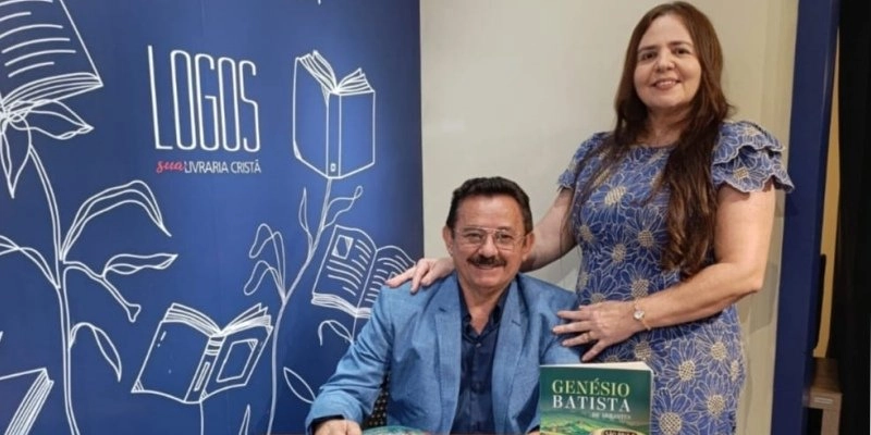 Pastor Genésio Abrantes lança livro  em João  Pessoa sobre sua vida abordando sua jornada pessoal e como Deus impactou sua trajetória