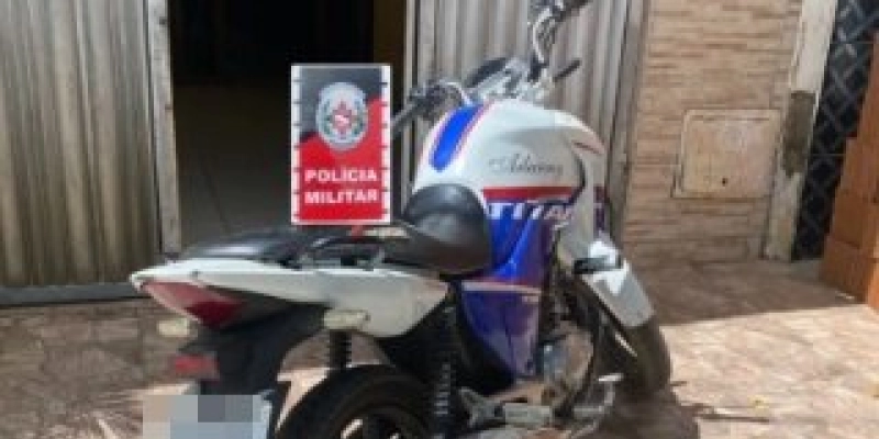 Polícia militar apreende a 20ª motocicleta com sinais de adulteração no intervalo de três meses em Bonito de Santa Fé 