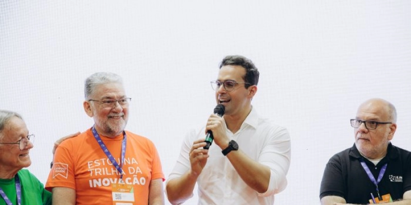 Lucas Ribeiro mostra resultados do Empreender PB durante palestra e celebra primeiro evento do Centro de Convenções de CG