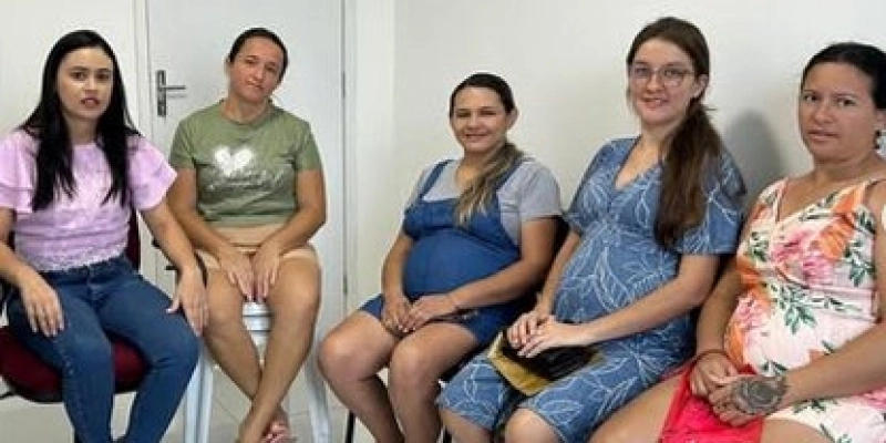 Vieiropólis promove atividades do Agosto Dourado em unidades de saúde