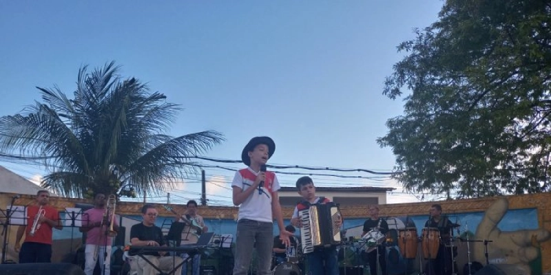 Alunos da Rede Municipal participam da final do Festival de Música Estudantil