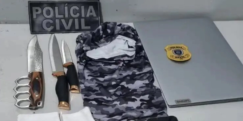 Polícia Civil impede plano de jovem que pretendia assassinar pais, avós e atacar escola