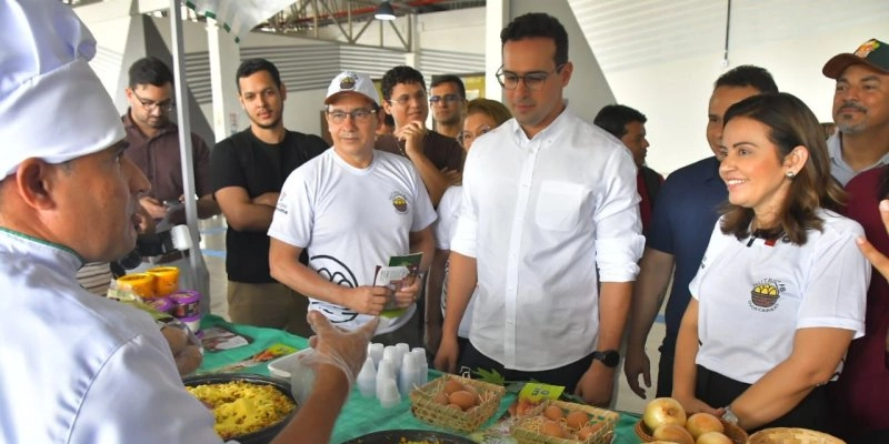 Ao lado de Lucas, Pollyanna lança o Nutrir+Paraíba; ação de segurança alimentar realizará compra de ovos caipiras para combater a fome e fortalecer a agricultura familiar