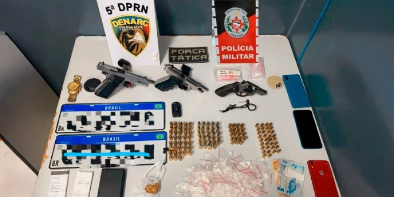 Ação conjunta prende criminosos que faziam ataques em cidades de Pernambuco são presos na Paraíba