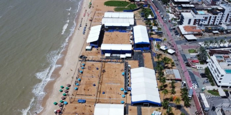 Arena Paraíba World Beach Games recebe delegação que representa o Estado nos Jogos da Juventude