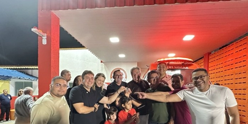 Helder Carvalho entrega Base do SAMU e revitaliza ginásio, UBS e Agência dos Correios na Lagoa dos Estrelas