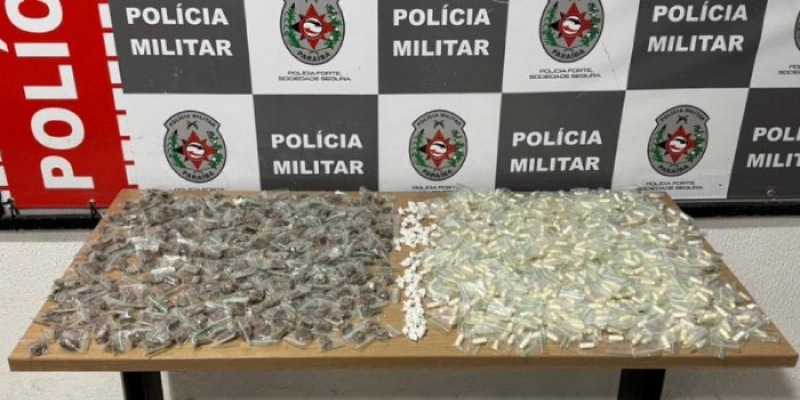 Policiais do BPTran apreendem drogas e prendem suspeito na zona sul da Capital