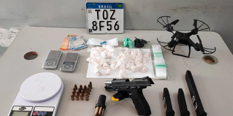 Dupla é presa pela PM por tráfico de drogas na Paraíba