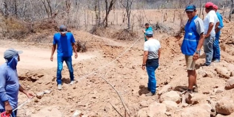 Prefeitura de Aparecida inicia construção de passagens molhadas na comunidade Duas Lagoas
