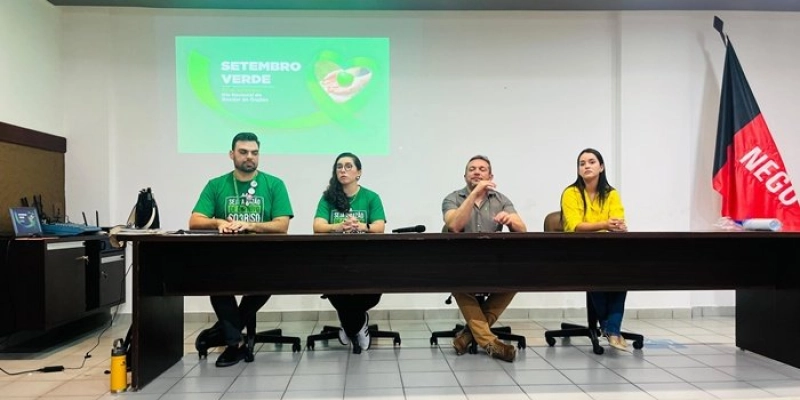 Central de Transplantes realiza programação da Campanha Setembro Verde com o tema “Viva as famílias doadoras”