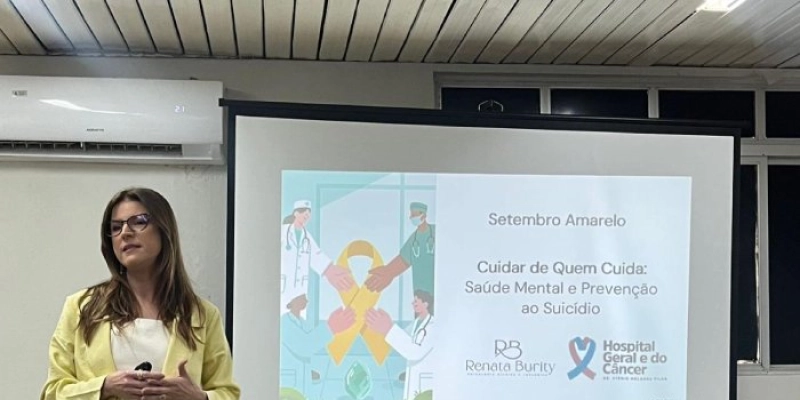 Hospital Geral e do Câncer promove atividades alusivas ao ‘Setembro Amarelo’
