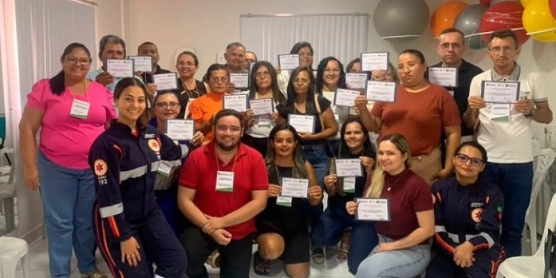 Prefeitura de Aparecida realiza capacitação em primeiros socorros para agentes comunitários de saúde