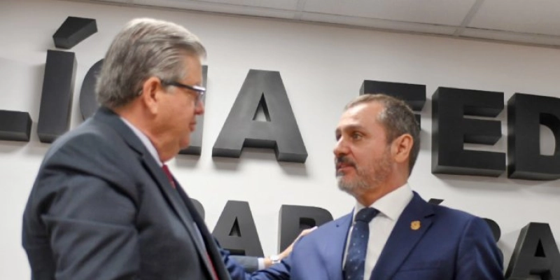 João Azevêdo prestigia posse de novo superintendente da Polícia Federal da Paraíba e destaca integração entre as Forças de Segurança