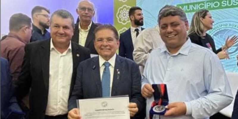 Vieirópolis recebe Selo Município Sustentável e ganha destaque em evento estadual