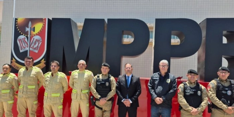 Promotoria fortalece atuação integrada com Polícias Civil e Militar e Bombeiros, em Patos