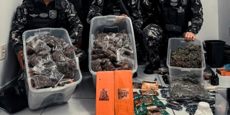 Polícia Militar desarticula laboratório de drogas e prende mulher na zona sul da Capital