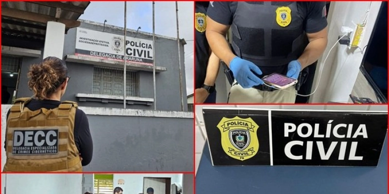 Polícia Civil prende investigado por armazenar conteúdo de abuso sexual de crianças