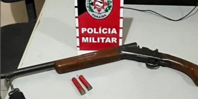 Polícia Militar prende homem em flagrante e apreende arma de fogo após em Boa Ventura