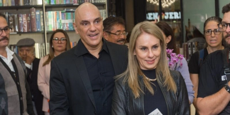 EUA sancionam esposa de Alexandre de Moraes e instituto ligado à família