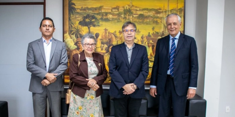 TCE-PB recebe presidente do Sindalcool-PB para tratar sobre bioetanol, educação infantil e questões sociais