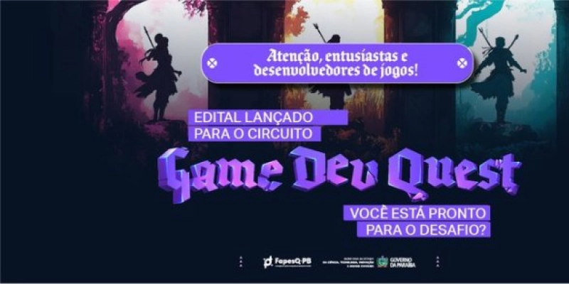 Governo da Paraíba realiza etapa final do Circuito Game Dev Quest no Imagineland e apresenta Complexo Científico do Sertão