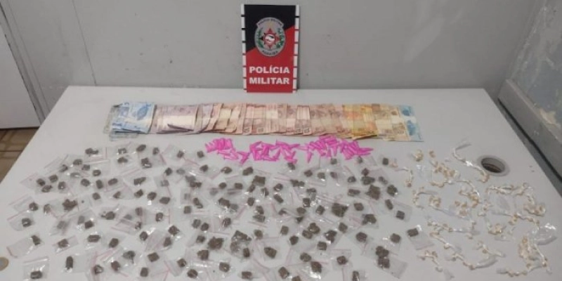 Polícia Militar prende suspeito por tráfico de drogas na Paraíba