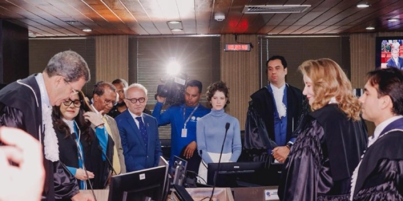 Cícero Lucena ressalta papel de Helena Fialho Moreira no fortalecimento da Justiça Eleitoral