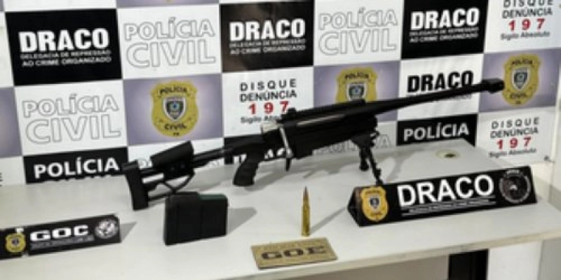 Polícia Civil da Paraíba apreende um fuzil a cada 37 dias, dentro e fora do estado