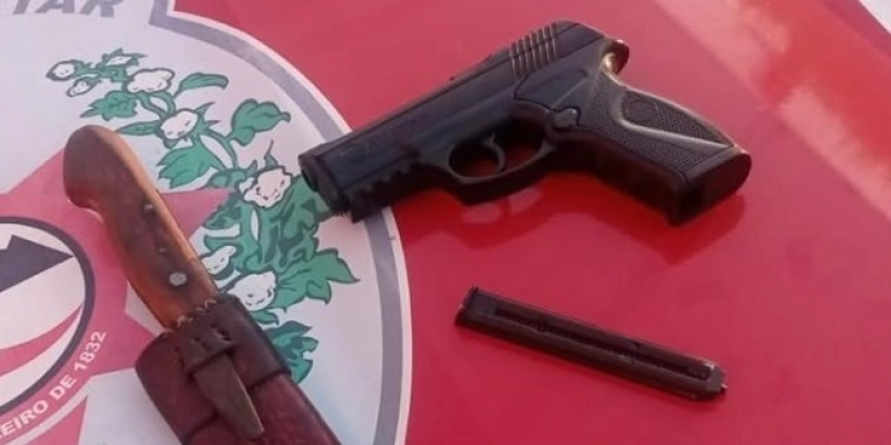 Polícia registra duas ocorrências violentas em Triunfo: briga entre irmãos e ameaça com simulacro