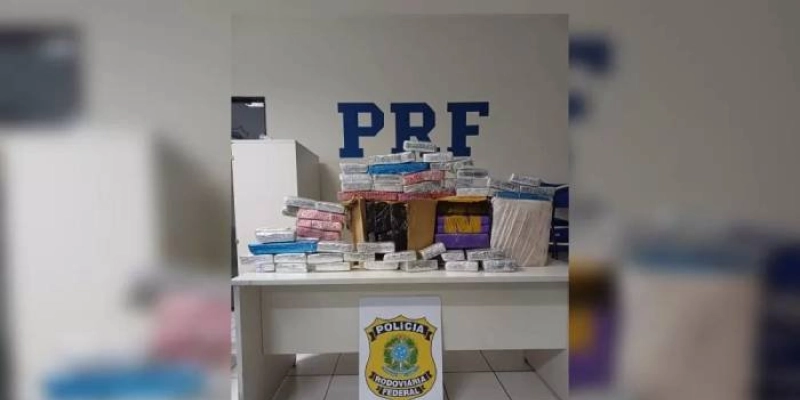 PRF apreende 90 quilos de maconha no Sertão; droga iria para São Bento