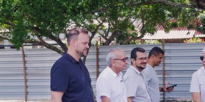 Cícero Lucena projeta entrega da primeira etapa do Parque da Cidade para março, com ligação para a BR-230, estacionamento e 500 árvores