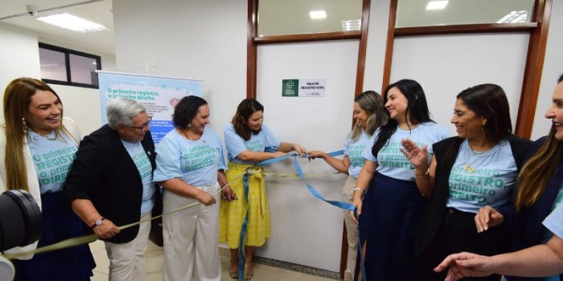 Pollyanna participa da inauguração da sala de Registro Civil no Hospital da Mulher e reforça compromisso do Governo com a promoção do acesso à cidadania
