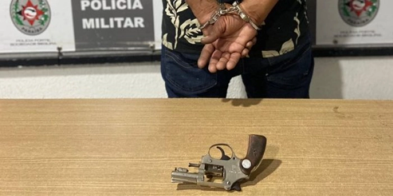 Polícia Militar prende suspeito que estaria praticando assaltos no bairro dos Estados, na Capital