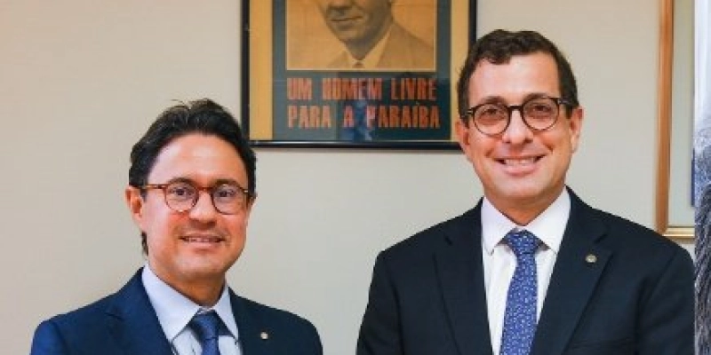 Gervásio Maia discute novos investimentos com procurador-geral de Justiça da Paraíba