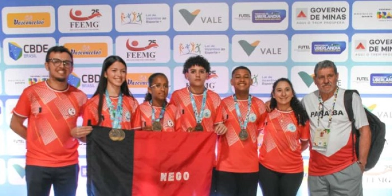 Em Uberlândia: Paraíba ganha três medalhas no badminton e soma 16 no total dos Jogos Escolares Brasileiros