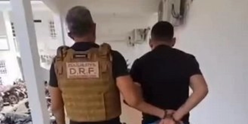 DRF captura suspeito reincidente em furtos qualificados no Sertão