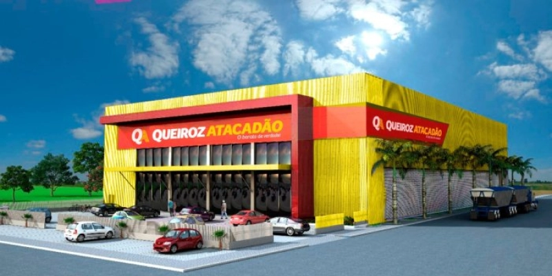 Sousa ganha nova unidade do Queiroz Atacadão no dia 22 de outubro