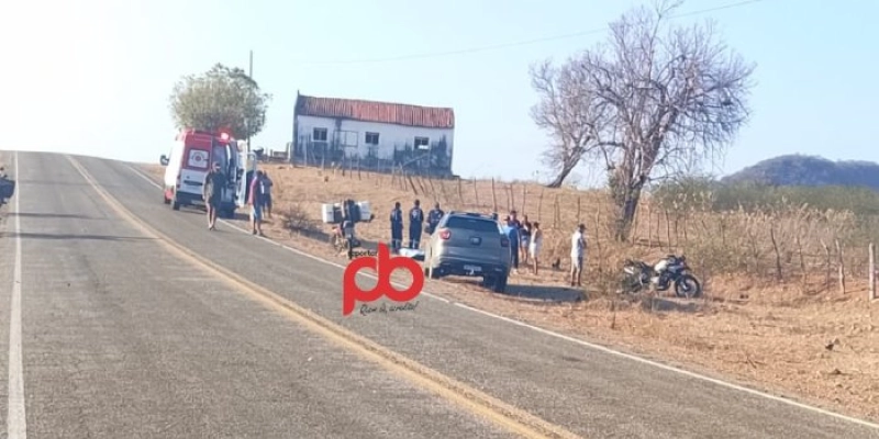 Acidente fatal tira a vida de policial militar na PB-359, em Santa Cruz