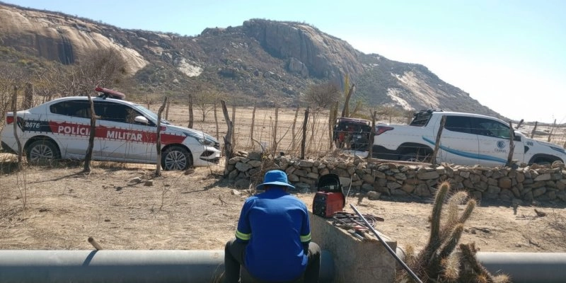 Ação integrada da Cagepa combate furto de água e elimina mais de 200 ligações clandestinas no Sertão
