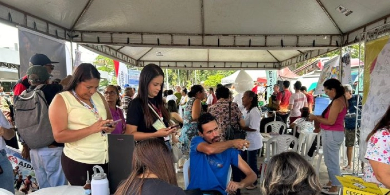 SES marca Dia Mundial da Alimentação com ações integradas de saúde na Lagoa, em JP
