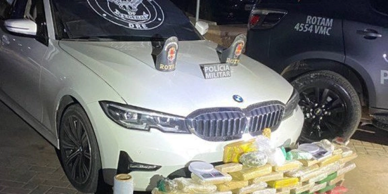 Departamento de Inteligência da PMPB, PF e PMPE prendem traficante do Distrito Federal