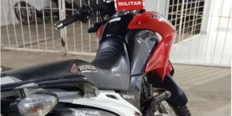 Patrulha Rural apreende moto com sinais de adulteração na zona rural de Princesa Isabel