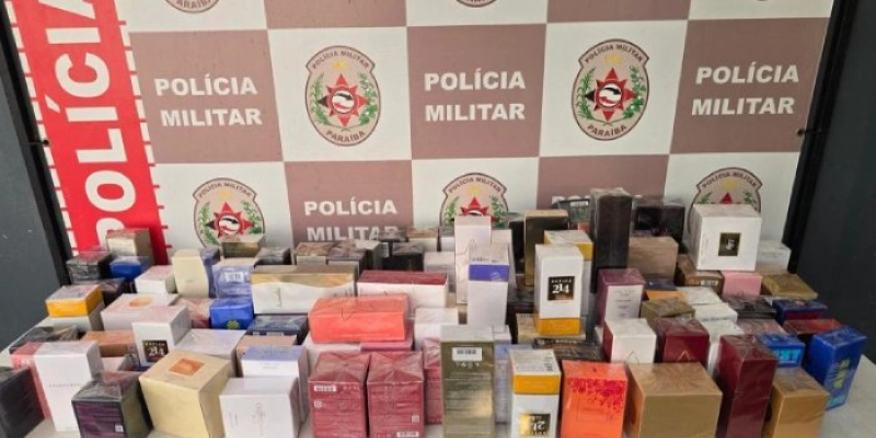 Suspeitos são presos tentando furtar loja de cosméticos na Paraíba