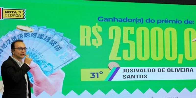 Nota Cidadã divulga os 31 ganhadores do sorteio de outubro