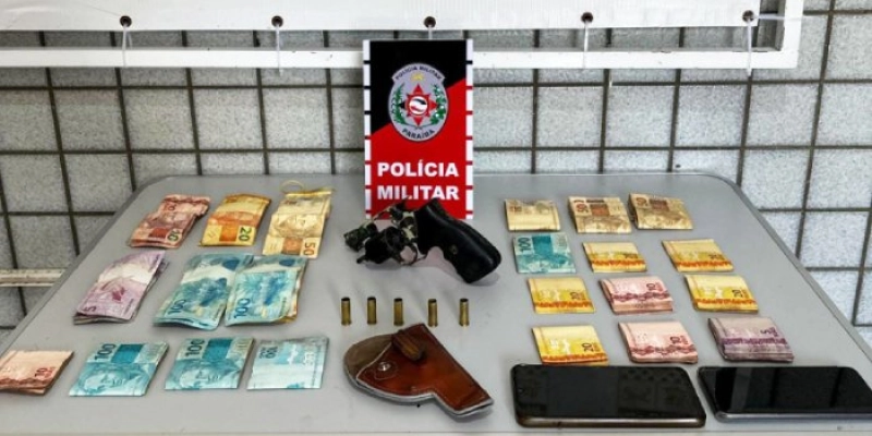 Resposta rápida da PM resulta em dupla criminosa presa no interior da Paraíba